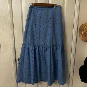 Calypso ST Barth Eyelet Skirt, NWOT - Medium